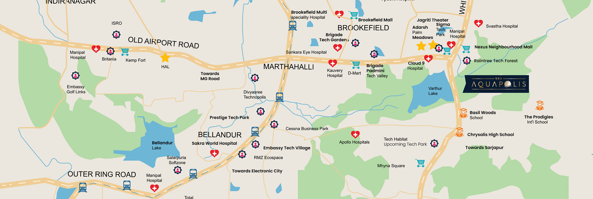 Tru Aquapolis location map